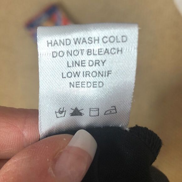 Miami Black Embroidered Tassel Dress. Size… - Picture 8 of 8